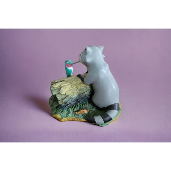 Disney Pocahontas Meeko & Flint Figurine ~ 1995 ~ Mint Condition ~ No Box! - Picture 5 of 7